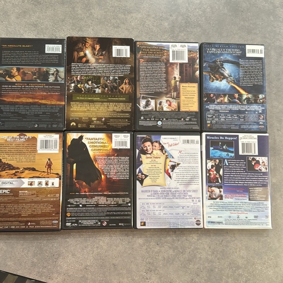 Bundle 8 DVD variety “Adventure,Action,Fiction and Fantasy - Picture 2 of 2